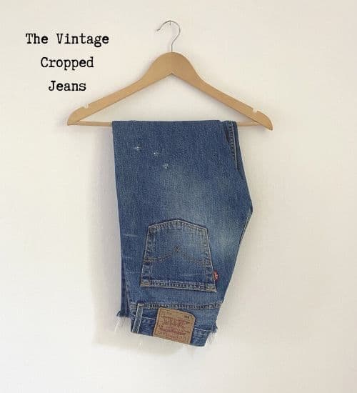 Vintage Jeans From My Capsule Wardrobe 