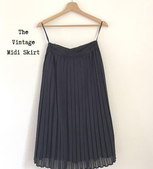 Vintage Midi Skirt