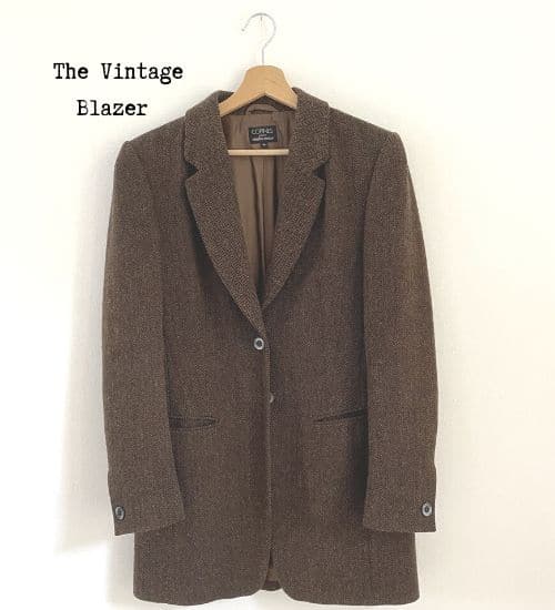 Vintage Blazer From My Capsule Wardrobe