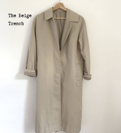 Trench From My Capsule Wardrobe