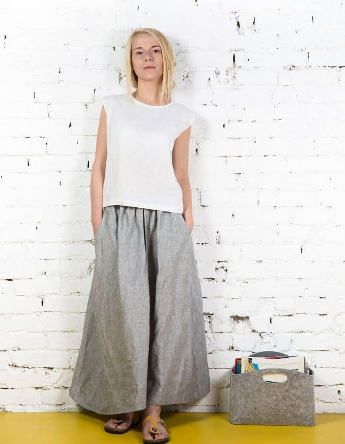 Linen Skirts - Ethically Made - The Green Edition